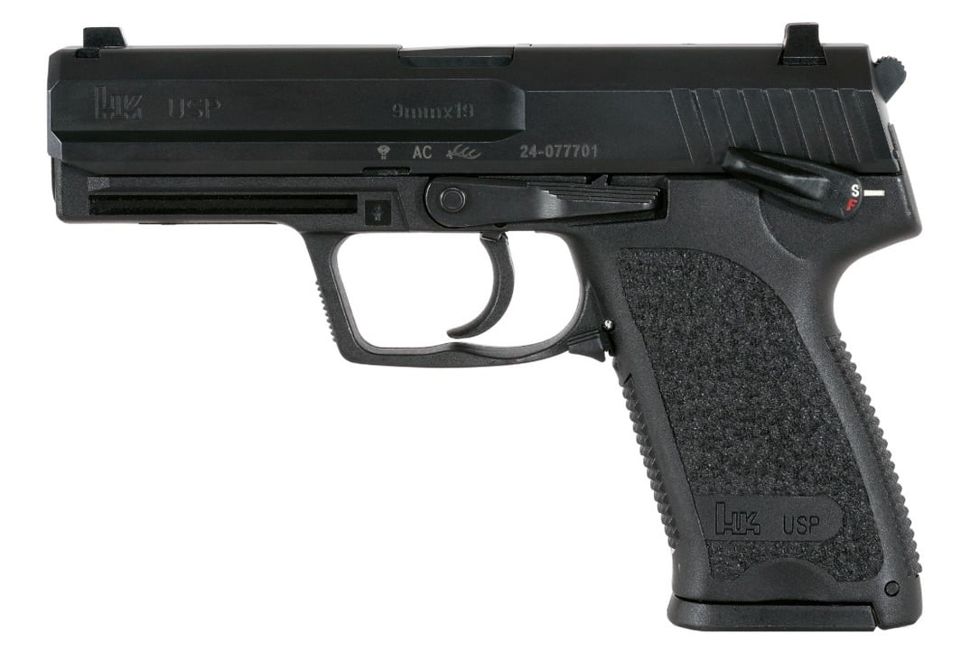 Heckler & Koch H&K USP-9 9mm pistol V1 DA/SA with night sights