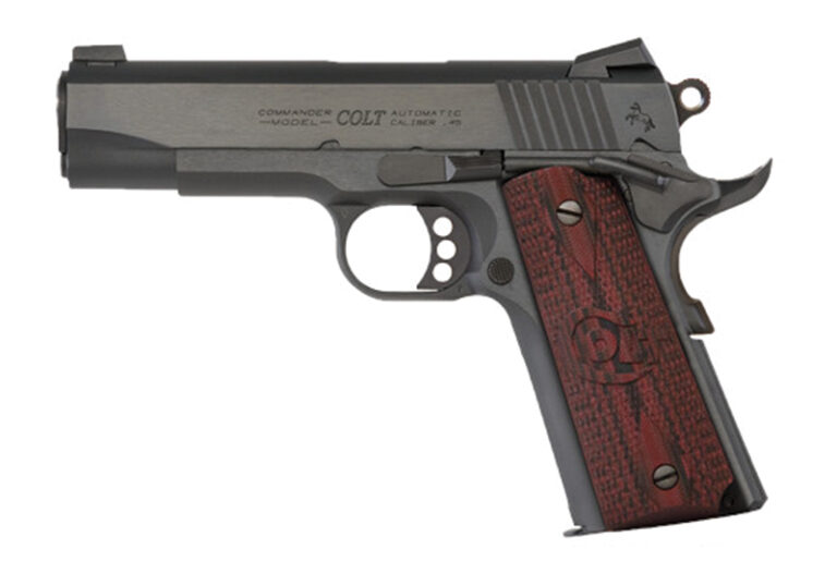 Colt 1911 Combat Commander 45 ACP with Novak sights | Boresight Solutions