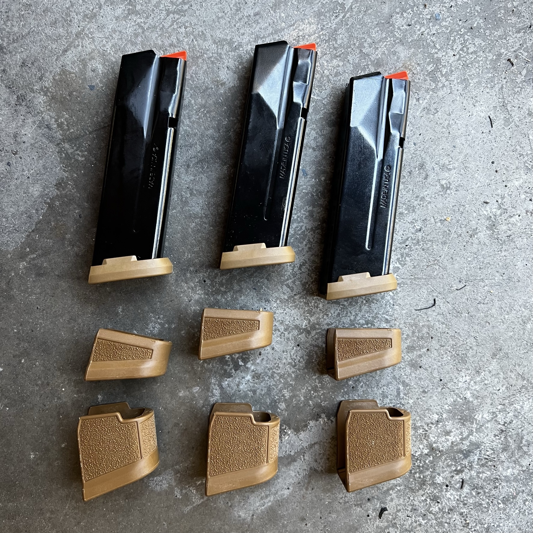3-Piece Magazine Extension For Sig P365XL/P365X - Fits 10 & 12 Round Mags