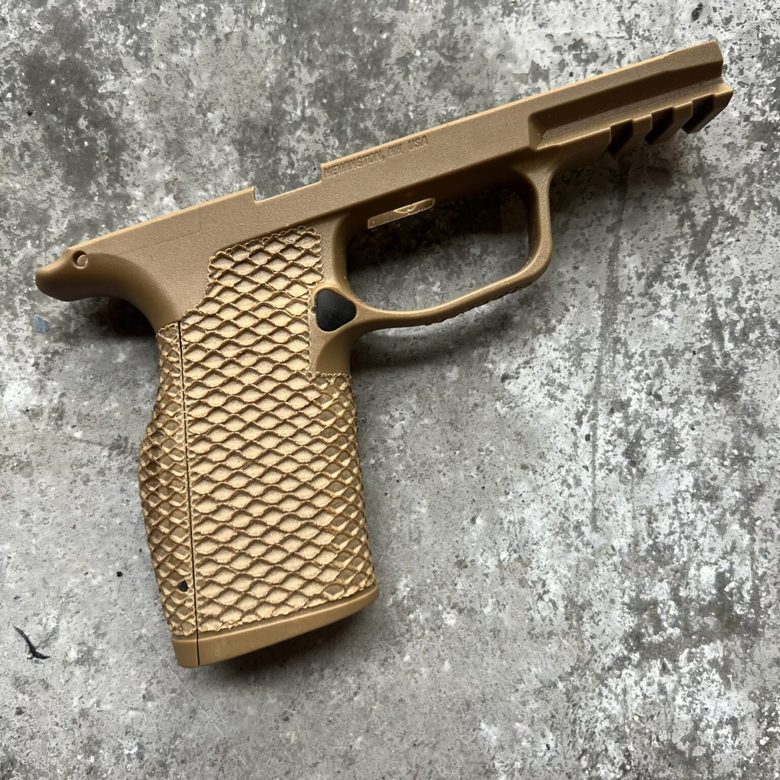 Auto Grip Razorback Rt Competition Series Sig Sauer P365X MACRO tan grip module with Razorback ...