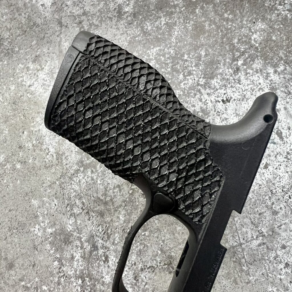 Macro Grip Module Spectre Competition Series Sig MACRO grip with Razorback and Grip Heel ...