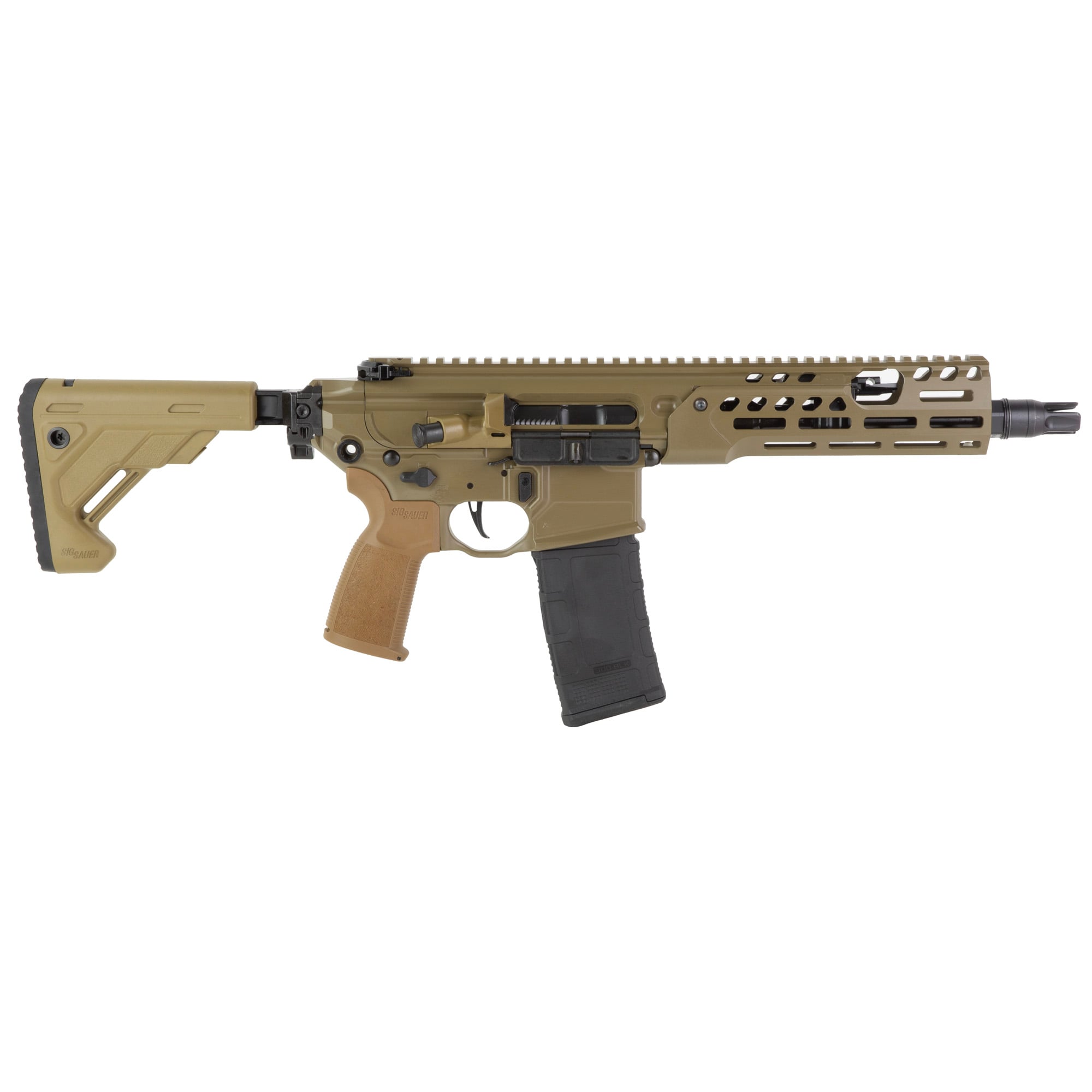 Sig Sauer MCX 300 Blackout 9" SBR, IR Cerakote FDE. Free shipping