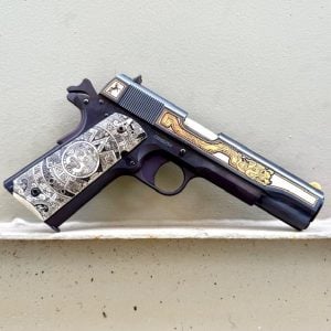 Colt Aztec Gold .38 Super, one of 300, custom limited edition