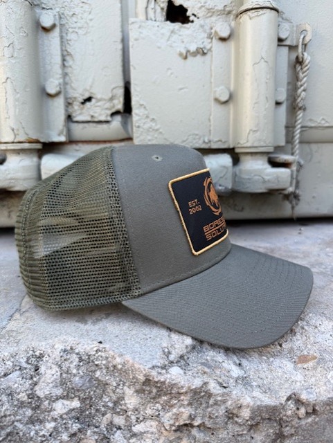 Boresight Solutions Trucker Hat, Green/Gold - Image 3