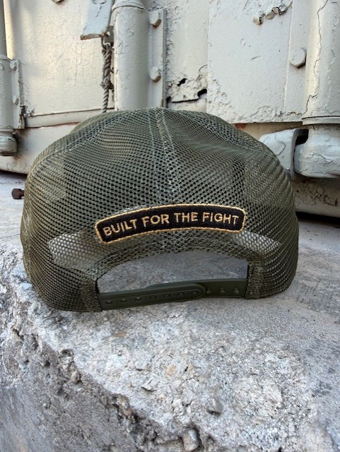 Boresight Solutions Trucker Hat, Green/Gold - Image 4