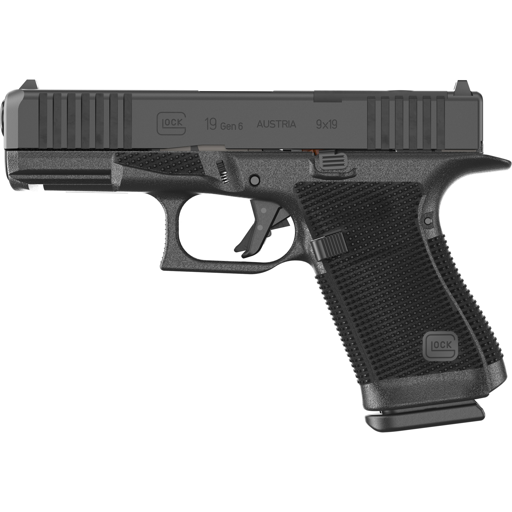 GLOCK 19 gen 6 Optic Ready 9mm. Free shipping