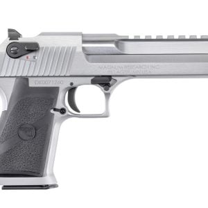 Magnum Research Desert Eagle MK19 50AE, Brushed Chrome, 3x magazines and shoulder holster. Free shipping.