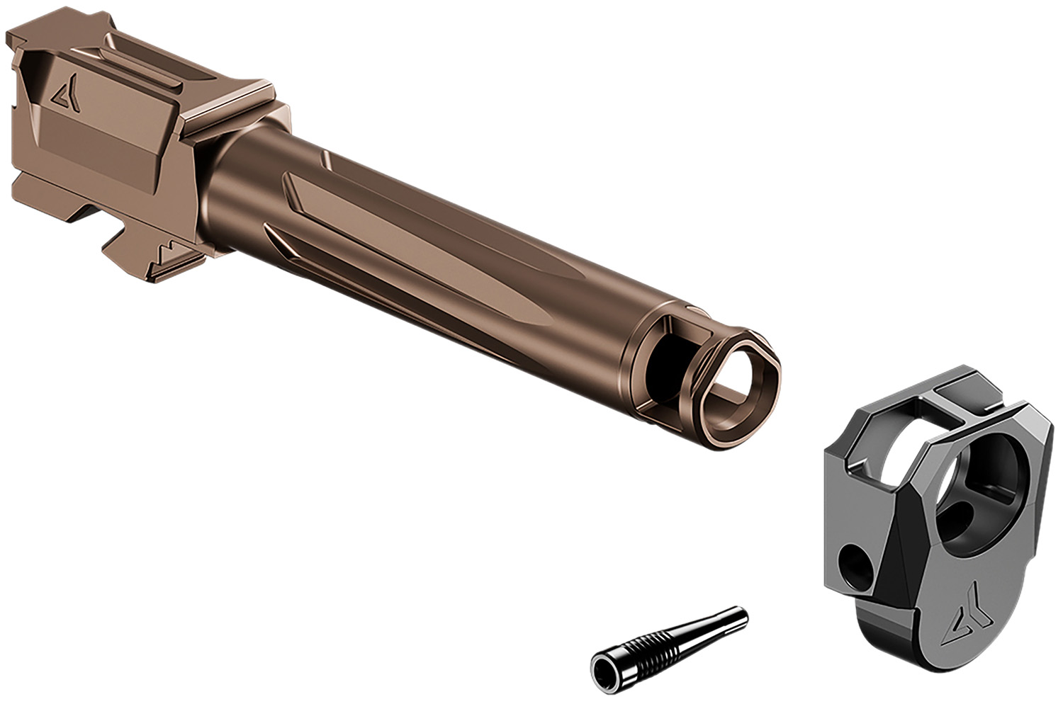 Radian Weapons RAMJET / AFTERBURNER for GLOCK 43X. BRONZE