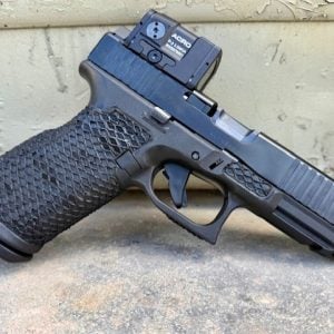 Duty Series GLOCK 45 9mm ACRO P2, with Razorback, GPT, and Radian Ramjet/Afterburner.  Free shipping